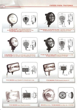 Catalogo Vinco Faróis 2013