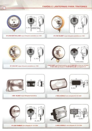 Catalogo Vinco Faróis 2013