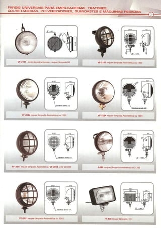 Catalogo Vinco Faróis 2013