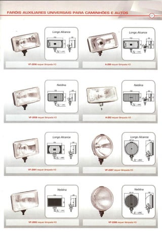 Catalogo Vinco Faróis 2013