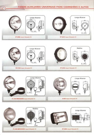 Catalogo Vinco Faróis 2013