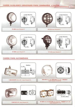 Catalogo Vinco Faróis 2013