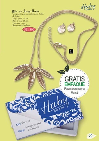 Nuevo Catálogo Haby - Ropa Intima | PDF