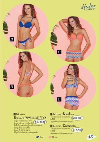 Nuevo Catálogo Haby - Ropa Intima | PDF
