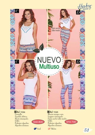 Nuevo Catálogo Haby - Ropa Intima | PDF