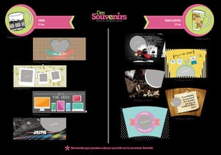 Recuerdaquepuedes colocaruna fotoen tu souvenirfavorito
TU FOTO
ELENA
Jaime
TAZA
11oz
TU FOTO
TU FOTO
TU FOTO
the geek
beto
&
TU
FOT
O
TU
FOT
O
TU
FOT
O
TU
FOT
O
TU
FOT
O
TU
FOT
O
TU FOTO
Código:Taza 0
Código:Taza1
Código:Taza2
Código:Taza3
Código:Taza4
TU FOTO
VASO LATTE
17 oz TU FOTO
TU FOTO
Código:Latte0
TU FOTO
TU FOTO
Las oportunidades
no son producto
de la casualidad,
mas bien son
resultado del trabajo.
(Tonatihu)
Voy a ser papá
TU FOTO
TU FOTO
Código:Latte 1
Código:Latte 3
Código:Latte 2
Código:Latte 4
Código:Latte 5
 