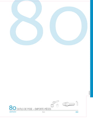 80.01
80
OUTILS DE POSE – EMPORTE-PIÈCES80 353
arteca
 