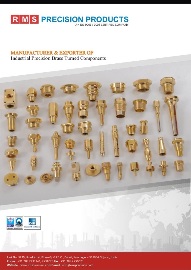 Brass Parts Manufacturers Jamnagar