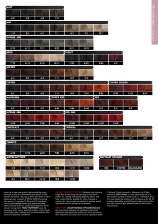 Am Rate Colure AMR Hair and Beauty Catalogue | PDF