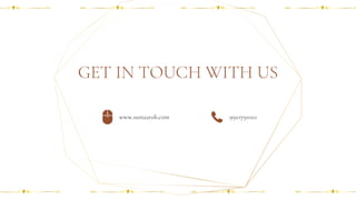 GET IN TOUCH WITH US
www.sumaaroh.com 9910791010
 