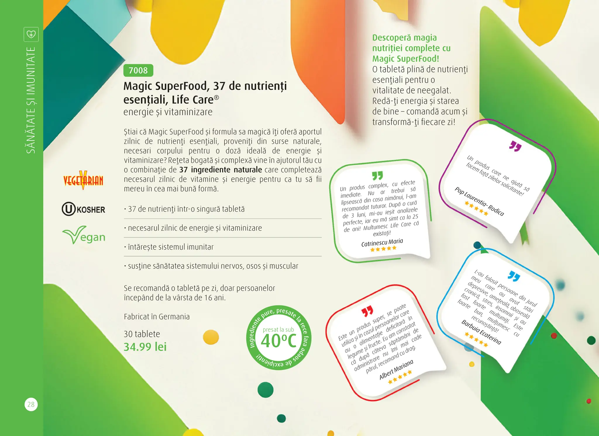 Noul catalog Life Care toamna iarna 2024 PDF