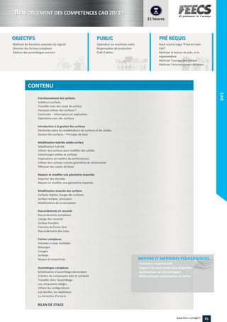 –
–
81www.feecs-usinage.fr
CFAOFILCAO
 