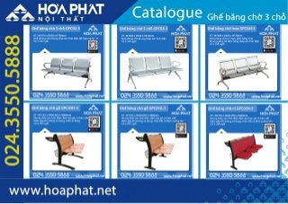 Catalogue ghế băng chờ 3 chỗ | Ghế chờ 3 chỗ ngồi