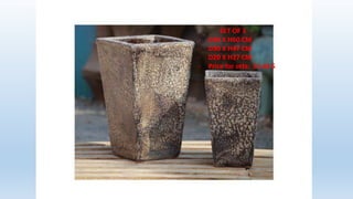 SET OF 3
- D40 X H60 CM
- D30 X H47 CM
- D20 X H27 CM
- Price for sets: 31.46 $
 