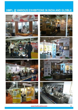 HMPL @ VARIOUS EXHIBITIONS IN INDIA AND GLOBLE
www.harikrushna.com 5
 