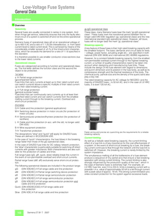 Low-Voltage Fuse Systems
General Data
Introduction
1/2 Siemens ET B1 T · 2007
■Overview
Selectivity
Several fuses are usua...