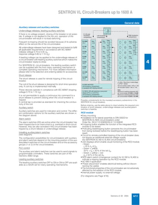 Thông số kĩ thuật siemens MCCB 3VL | PDF