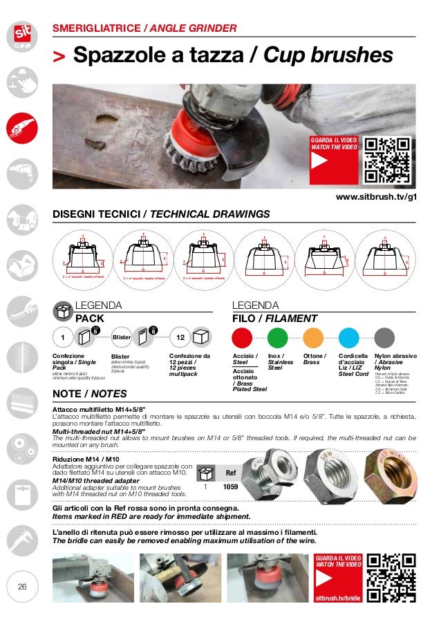 setole resistenti e resistenti Confezione da 3 Handy Homes DIY and Repair Set di spazzole in filo di ossido metallico e pulizia di nylon e ottone