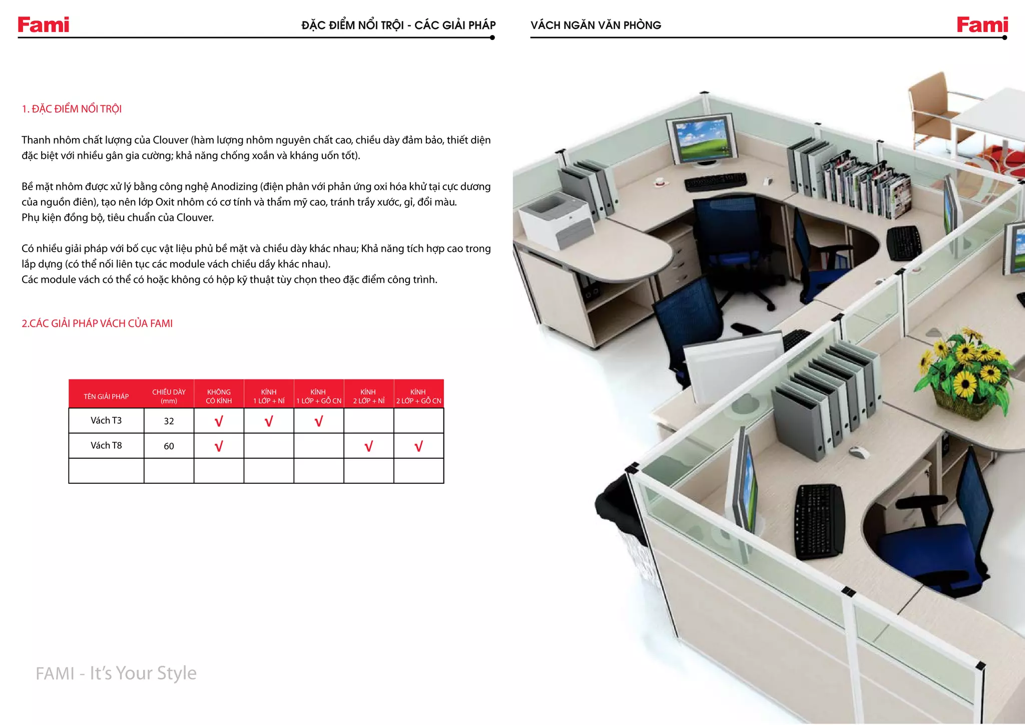 Catalogue Vách Ngăn Văn Phòng Fami PPT