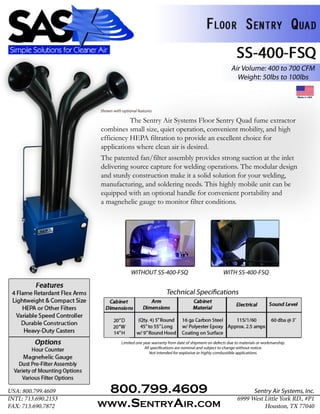 Sentry Air Systems Product Catalog