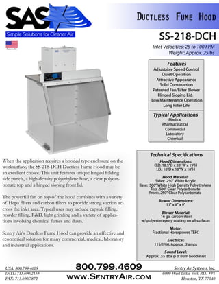 Sentry Air Systems Product Catalog