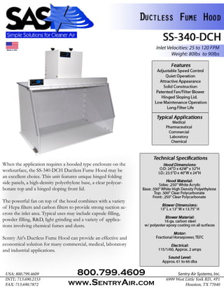 Sentry Air Systems Product Catalog