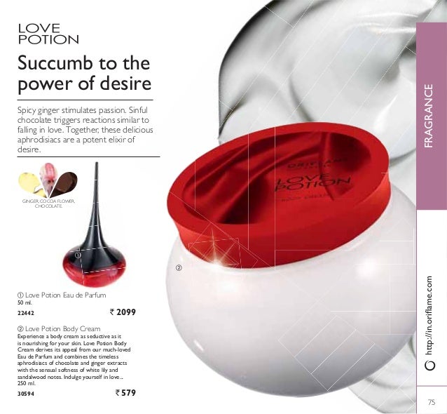 oriflame love potion cream