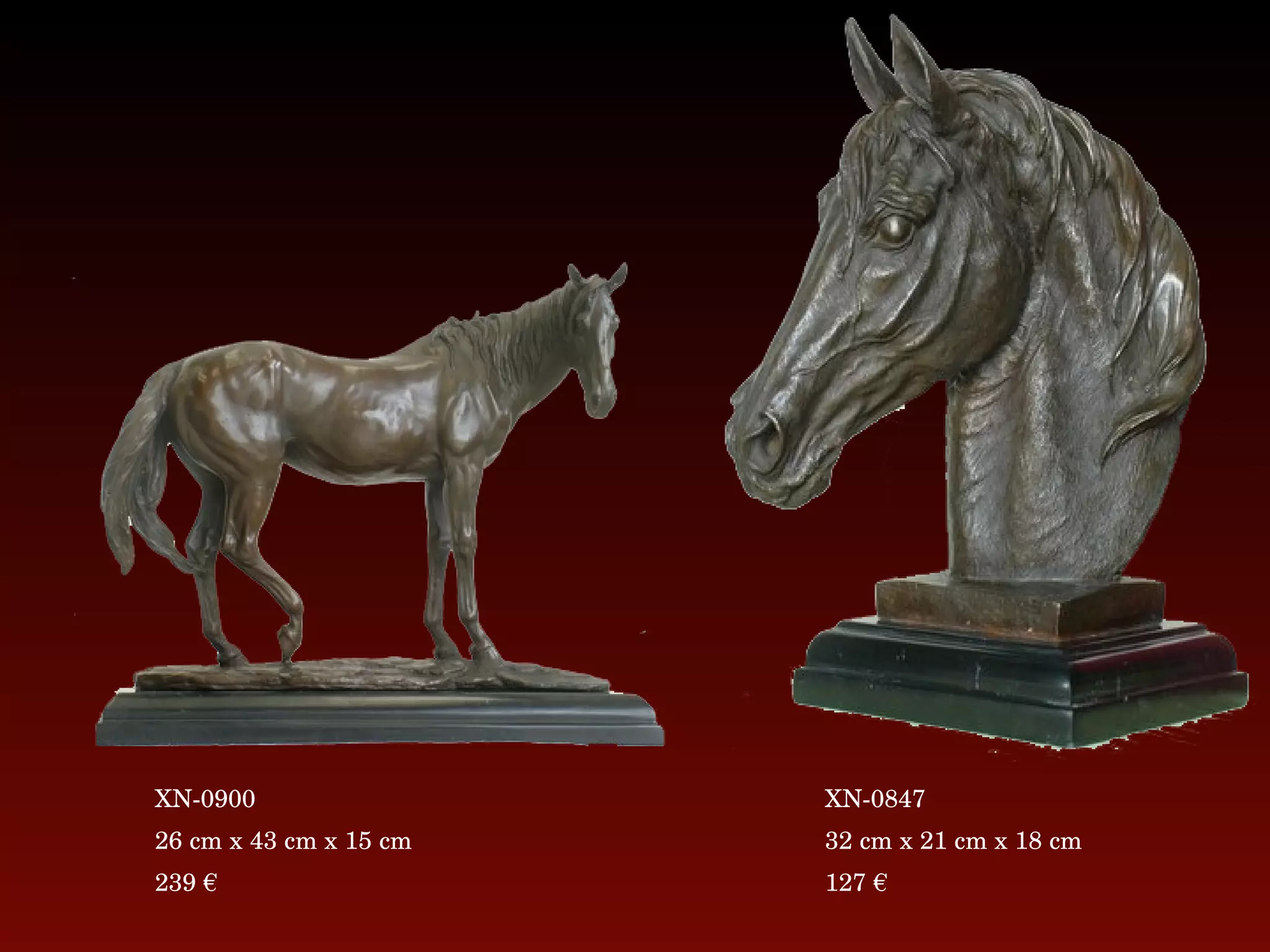 XN-0900 26 cm x 43 cm x 15 cm 239 € XN-0847 32 cm x 21 cm x 18 cm 127 € 