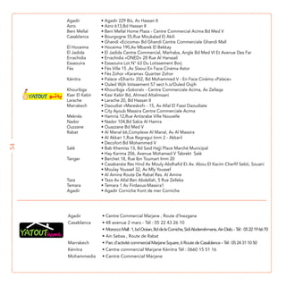 54




     Agadir



              Ain Sebaa , Route de Rabat
 