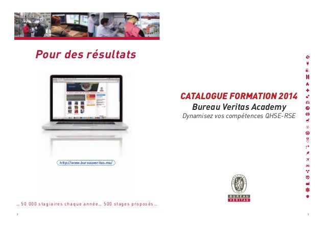 Catalogue 2014 Bureau Veritas Maroc Academy