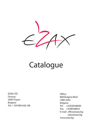 EZAX Catalogue 2015