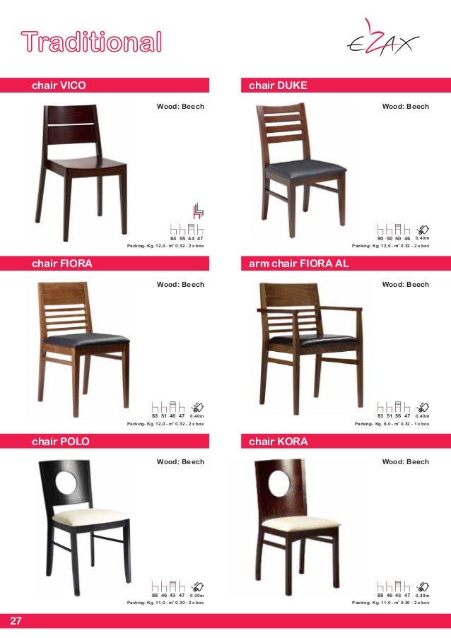 EZAX Contract Furniture Manufacturer Catalogue 2017