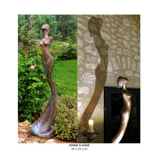 FEMME FLAMME
96 x 24 x 20
 