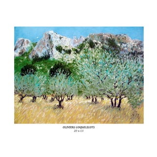 OLIVIERS COQUELICOTS
20 x 13
 