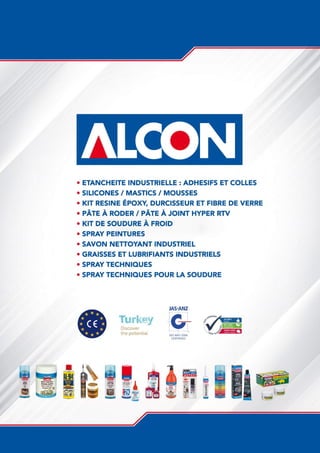 OUTICOM - Catalogue ALCON - MRO Produits chimiques de process et maintenance