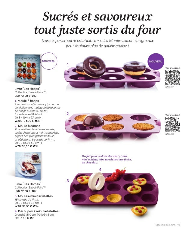 Cake Pans Neuf Tupperware Moule A 6 Tartelettes Gateau Patisserie Cuisine Nordic Ware Cake Pans