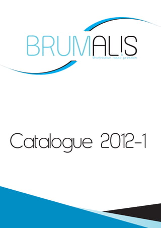Catalogue 2012-1
           Tarifs
 