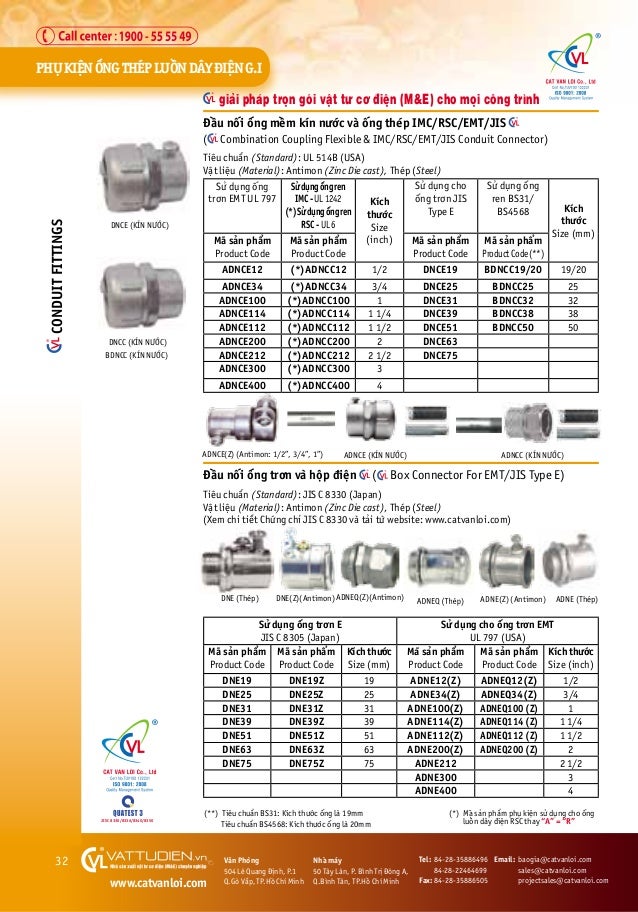 Catalogue cvl steel conduit flexible conduit ong luon day dien gi…
