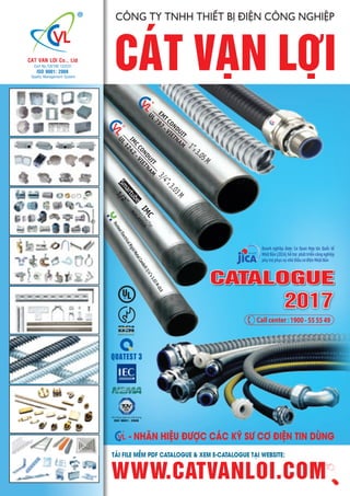 - NHÃN HIỆU ĐƯỢC CÁC KỸ SƯ CƠ ĐIỆN TIN DÙNG
HusteelElectricalRigidMetalConduit3/4”x3.03M-UL6
2017
EMTCONDUIT
UL797
-VIETNAM 1”x3.05M
IMCCONDUIT
UL1242
-VIETNAM
3/4”x3.03M
TẢI FILE MỀM PDF CATALOGUE & XEM E-CATALOGUE TẠI WEBSITE:
 