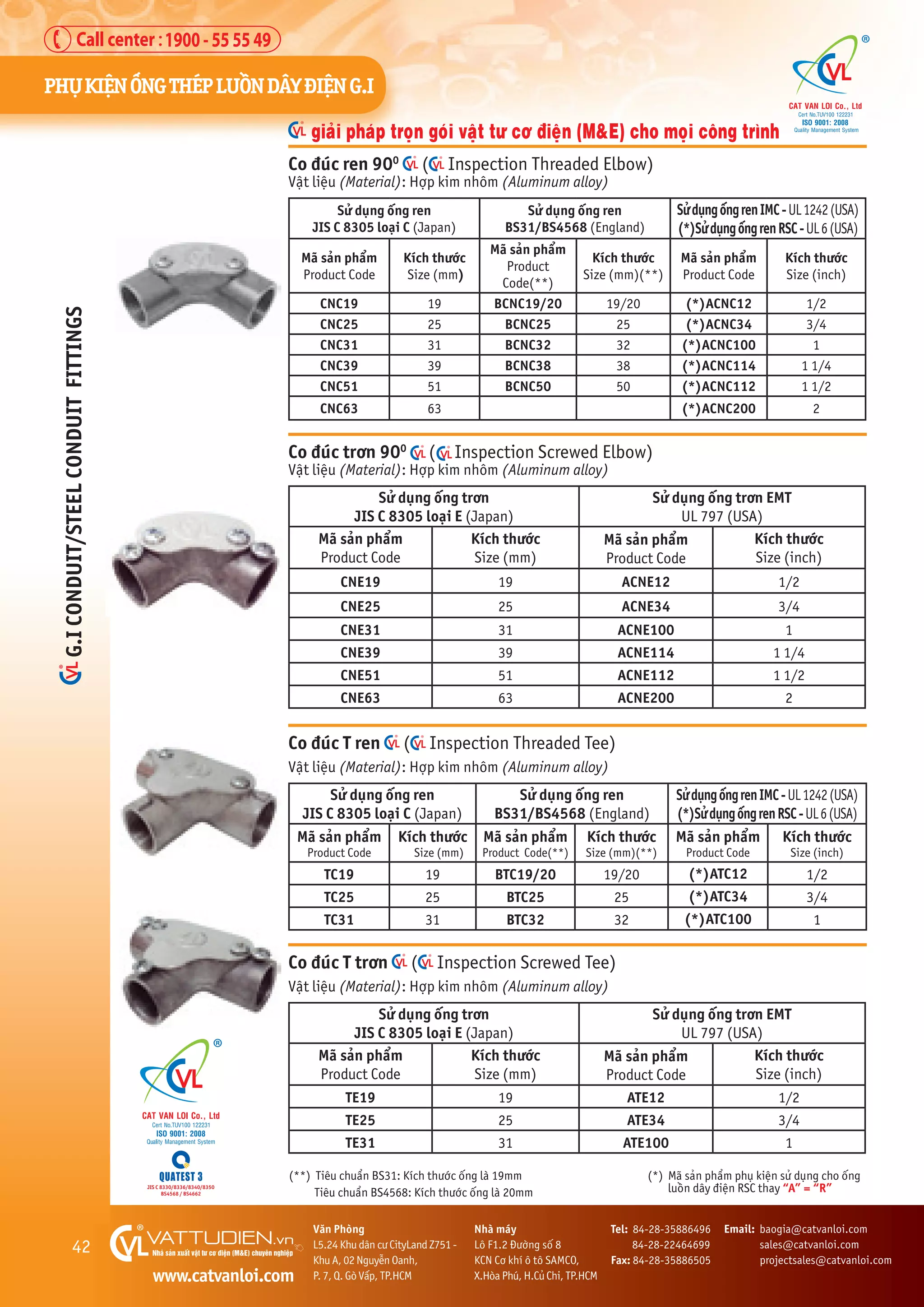 Catalogue cvl steel conduit flexible conduit ong luon day dien gi