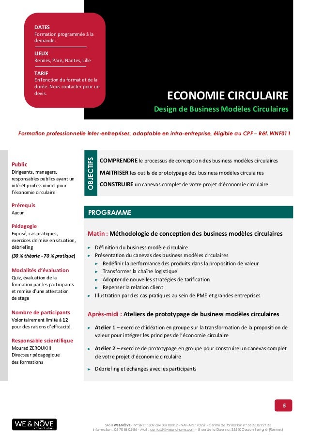 Catalogue De Formations 2019 Weandnove Com