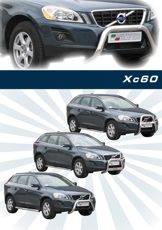 Catalogue des accessoires volvo xc60 autoprestigeaccessoires4x4 PDF