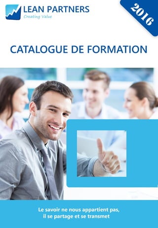 Catalogue de formation : Lean Partners