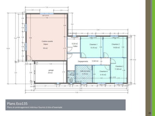 Plans Eco89
Plans Eco135
Plans et aménagement intérieur fournis à titre d’exemple

                                                           21
 