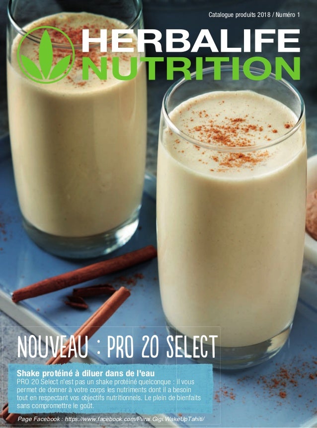 Catalogue Herbalife Tahiti Et Polynesie 18 N 01 18