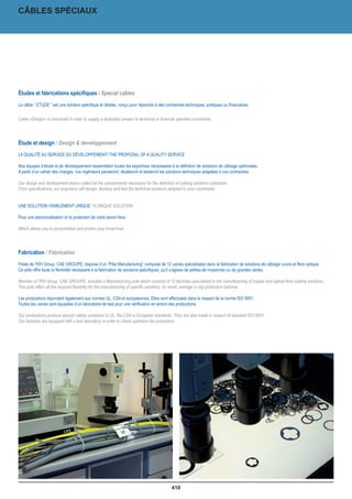 Catalogue industrie 2011 CAE GROUPE