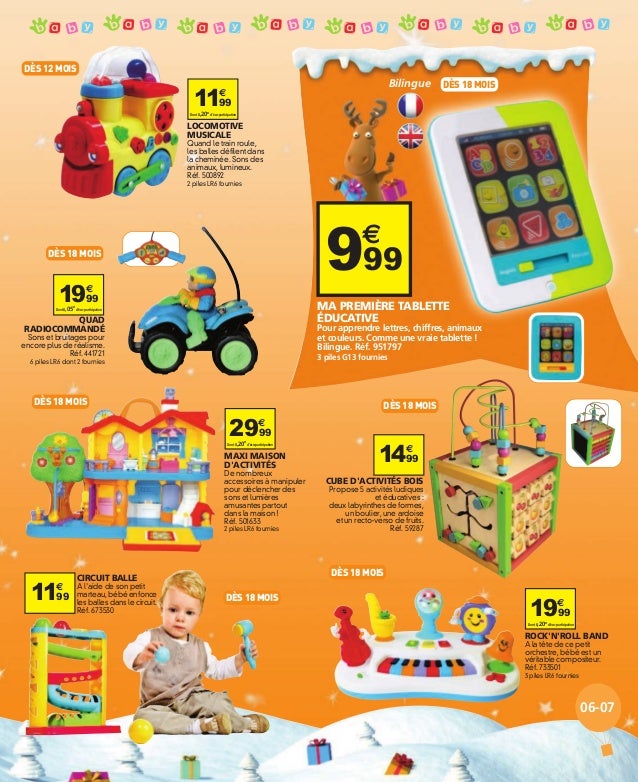 Catalogue jouets Auchan 2012