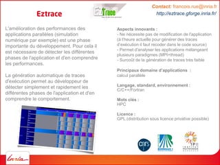 Inria - Catalogue logiciels