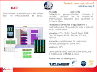 Inria - Catalogue logiciels