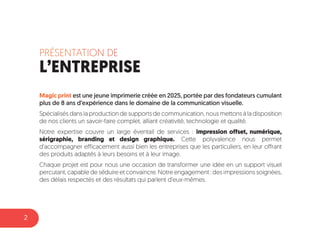 Catalogue Magic Print : Impression, Graphisme & Goodies | PDF